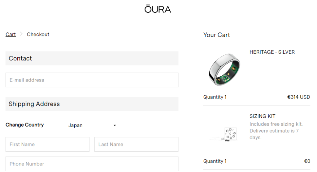 Oura Ring(オーラリング)を購入方法を解説！買い方とサイズの選び方 