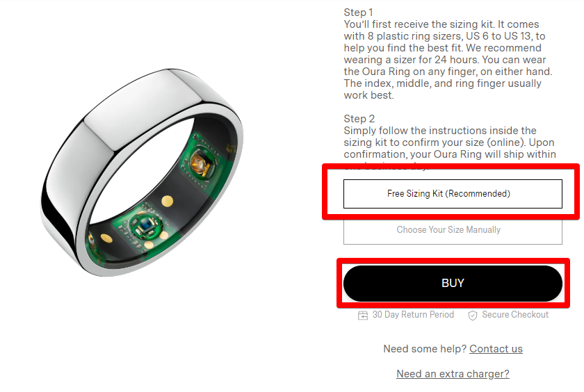 Oura Ring(オーラリング)を購入方法を解説！買い方とサイズの選び方 